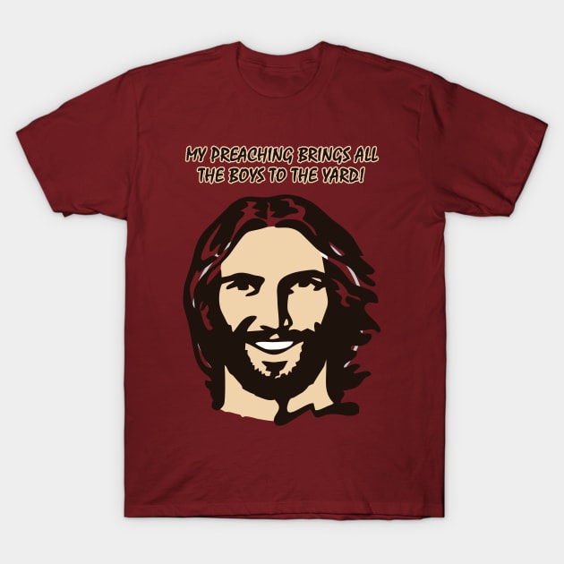 Jesus Christus Meme Design T-Shirt by SPAZE